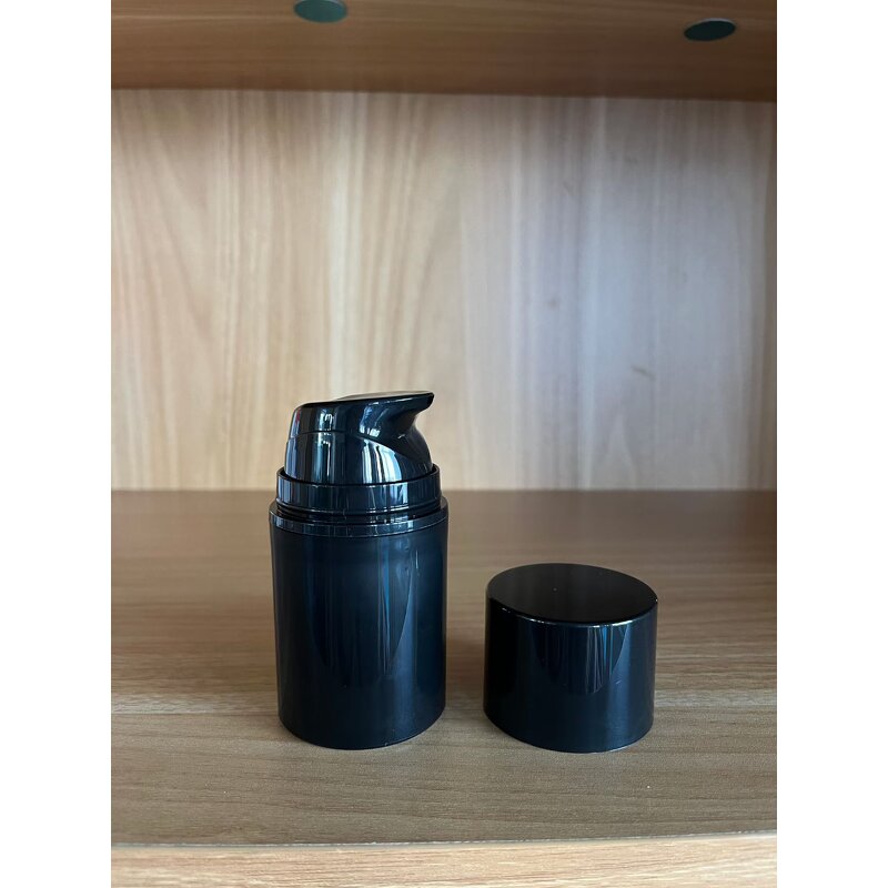 Airless Pump Bottle Manufacturer - PP 30-150ml Airtight Cosmetic for Skin Care Serum Lotion Cylinder with Pump