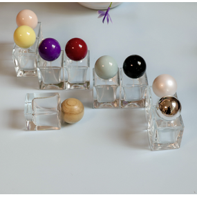 Perfume Bottle Manufacturer - 30ml High-end Multi-color Round Cap Portable