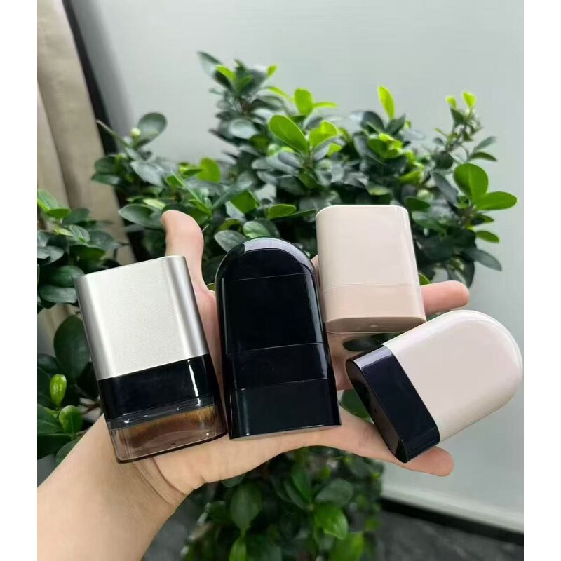 Lip Balm Manufacturer - 10-20g Empty Flat PP Deodorant Container Cosmetic with Screw Cap Flat Roll Tube