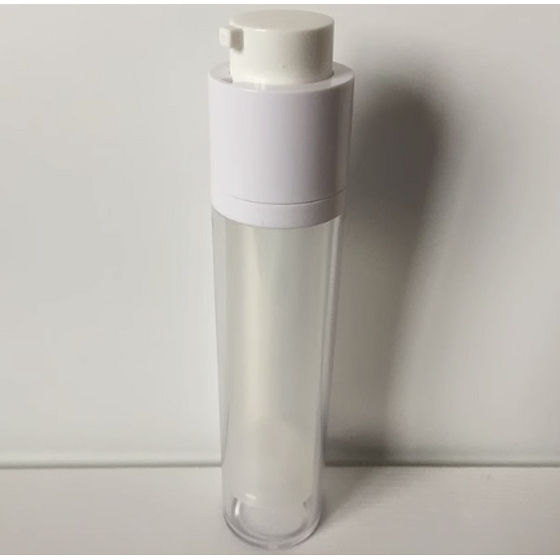 Airless Pump Spray Bottle Manufacturer - Silver for Face Cream Facial Cleanser Lotion False Eyelashes