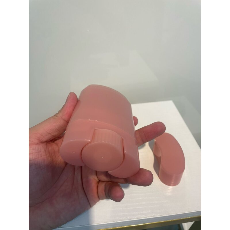 Deodorant Stick Container Manufacturer - Sunscreen Twist Flat Plastic Tube with Roll-On Seal for Lipstick