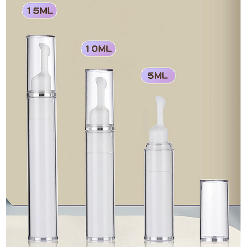 Cosmetic Packaging Manufacturer - 10ml Vacuum Plastic Roller Ball for Eye Cream Needle Sub-packaging Essential Oil Lotion