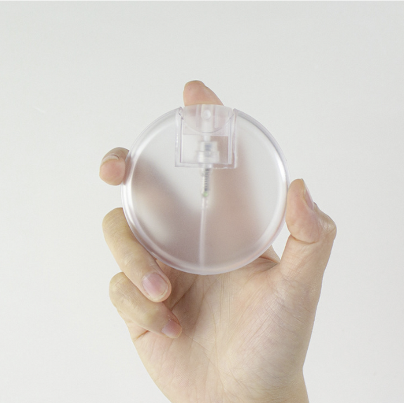 Spray Bottle Manufacturer - 25ml Transparent Round Card for Perfume Alcohol Disinfection Water Portable