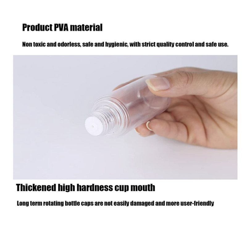 Travel Bottles Set Manufacturer - 8 Pcs Super Leak-Proof Travel Size Refillable for Lotion Shampoo Cream Soap