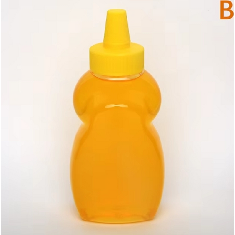 Honey Bottle Manufacturer - 290ml Squeeze Dispenser for Salad Dressing Jam Containers Ketchup Syrup Sauce