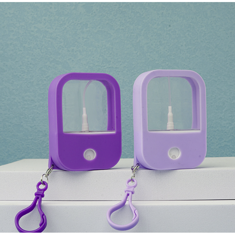 Card Spray Bottle Manufacturer - Spot 30ml Portable 45ml for Alcohol Perfume Hand Sanitizer Sub-bottle Silicone Set