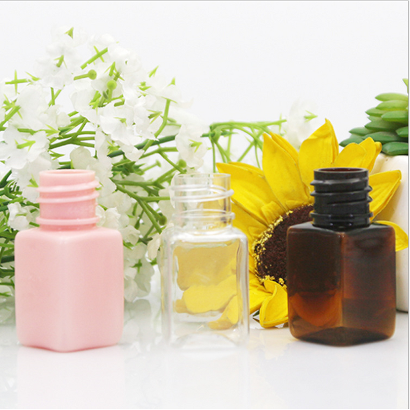 Glass Dropper Bottle Manufacturer - 10ml Square Electrochemical Aluminum for Essential Oil Small Sample Cosmetic