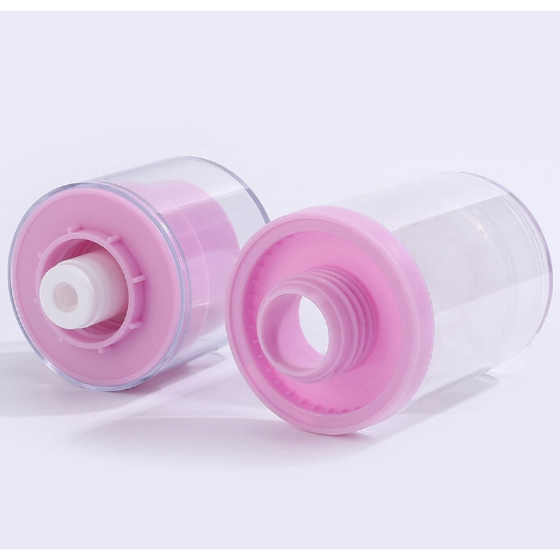 Cosmetic Airless Bottle Manufacturer - Large Size 50ml 120ml 180ml Plastic with Pump for Lotion Screen Printing