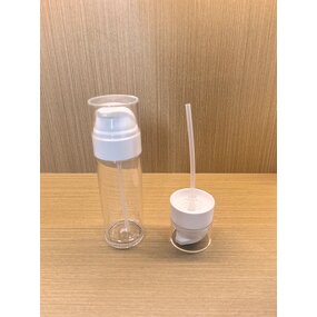 Airless Spray Pump Bottle Manufacturer - Eco-Friendly White Plastic 50-110ml Refillable for Skin Care Cosmetic PP