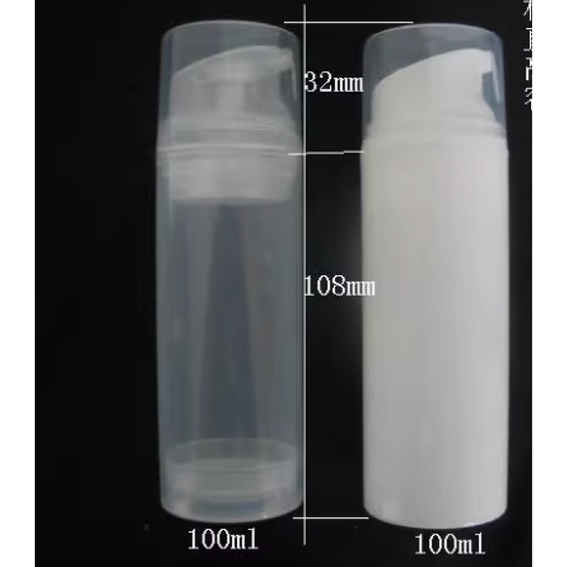Airless Plastic Bottle Manufacturer - PP Transparent Cosmetic for Lotion Serum and Face Cream
