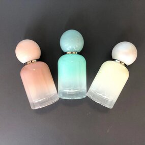 Perfume Bottle Manufacturer - 30ml High-end Gradient Color Round Cap