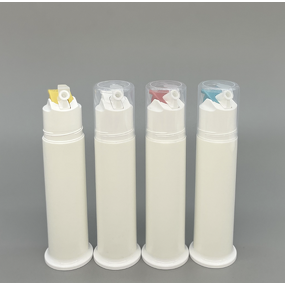 Plastic Toothpaste Tube Manufacturer - New 100ml Vertical PET with Vacuum Pump 60ml for Shampoo Packaging