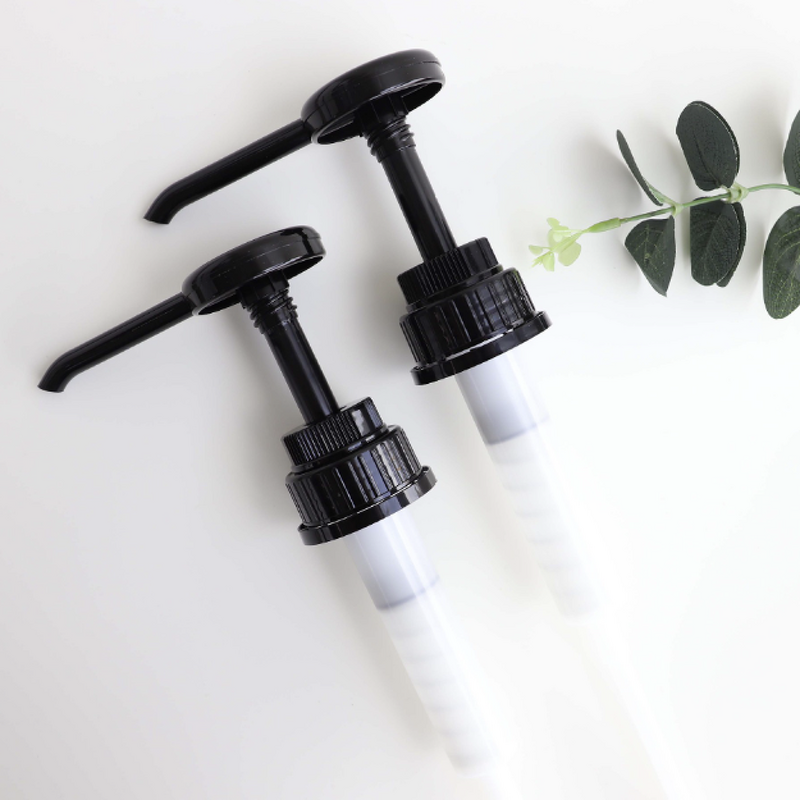 Honey Syrup Pump Bottle Stopper Manufacturer - Big Food Grade Plastic 42/410 PP with Iron Metal