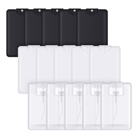 Perfume Spray Bottle Manufacturer - 20ml Cardcase-like Plastic Refillable Fine Mist Portable Moisturizing