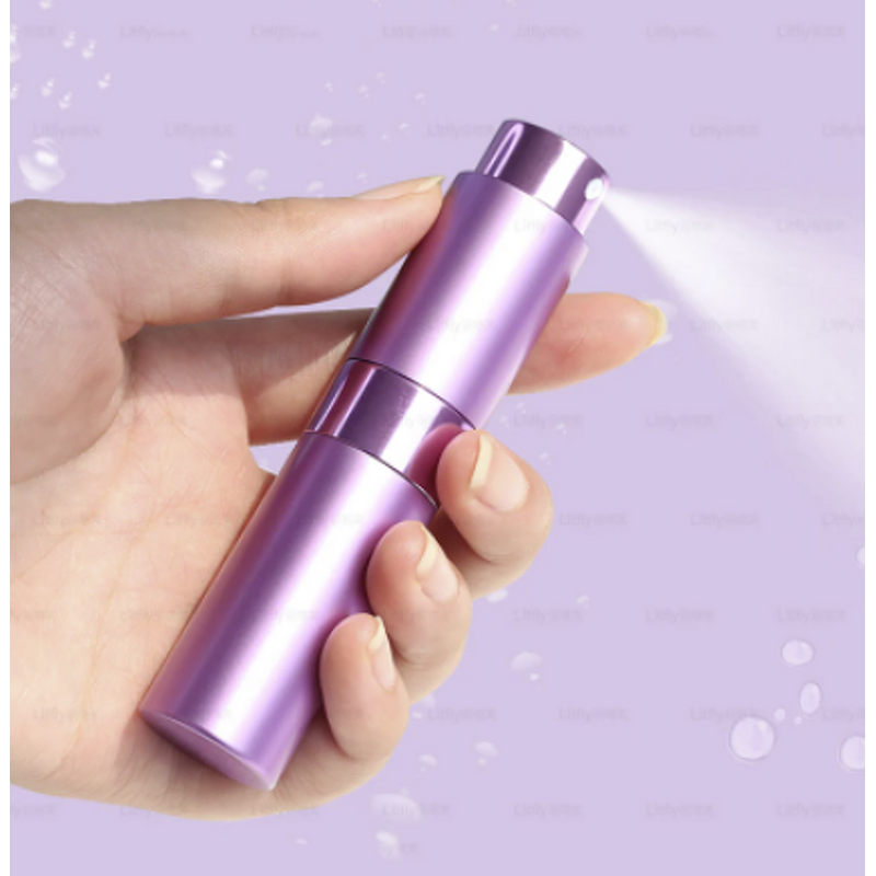 Aluminum Metal Bottle Manufacturer - 8ml 15ml 20ml Portable Empty Refillable for Perfume Cosmetic Spray Travel Sub-bottle
