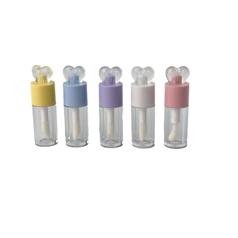 Lip Gloss Container Manufacturer - Custom for Clear Ball Shape with Cap and Brush Sealed Box
