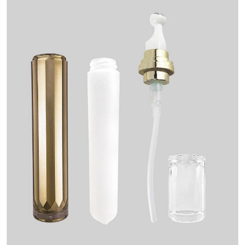 Eye Cream Roller Bottle Manufacturer - 15ml Acrylic Empty Steel Ball for Lotion Essential Oil Refillable