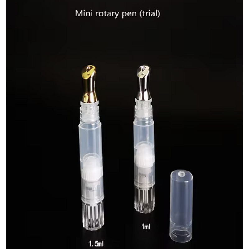 Lip Liquid Tube Manufacturer - Empty 1-5ml Cosmetic Pen for Lip Gloss Lipstick Eye Cream with Metal Head