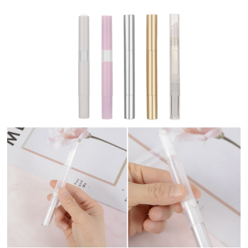 Twist Pen Manufacturer - 3ml Refillable Empty Nail Oil Brush for Lip Gloss Makeup for Lipstick Eye Cream