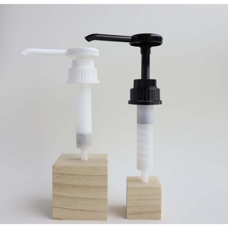 Honey Syrup Pump Bottle Stopper Manufacturer - Big Food Grade Plastic 42/410 PP with Iron Metal
