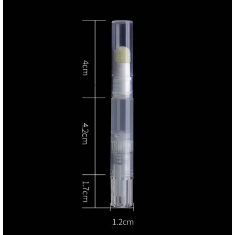 Twist Pen Manufacturer - 8ml Refillable Gloss Brush for Lip Cosmetic with Tip Empty Nail Oil Head for Lipstick Eye Cream