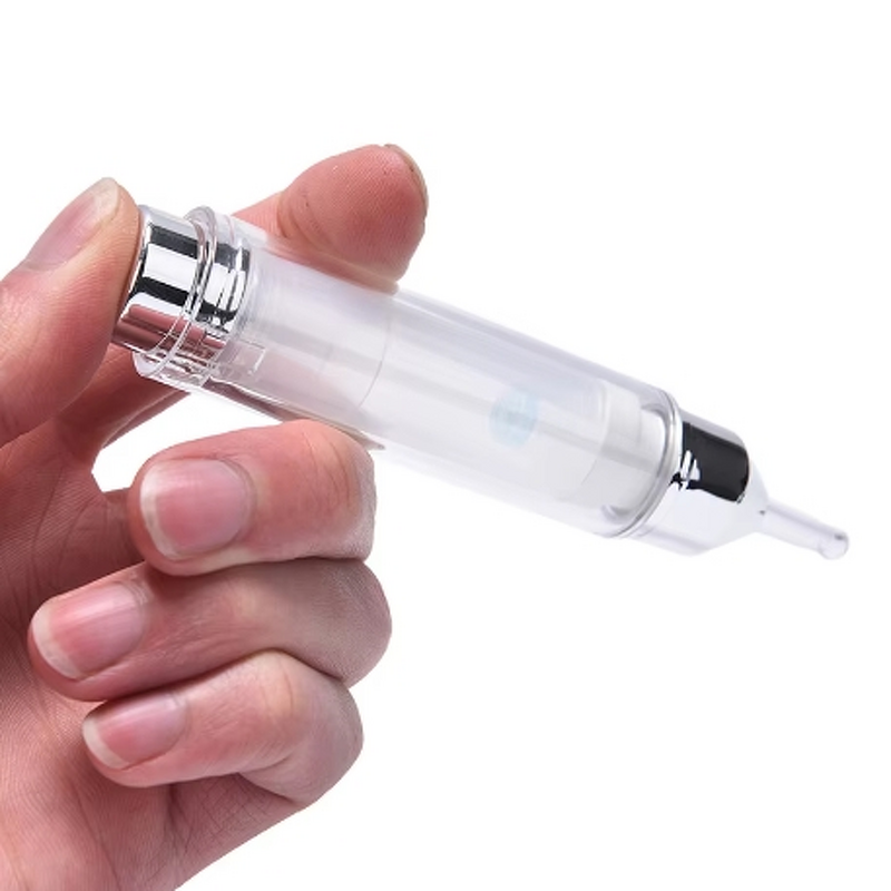 Syringe Bottle Manufacturer - Empty Plastic Cosmetic for Eye Cream Pump Bottle Hydro Lifting Airless Tube