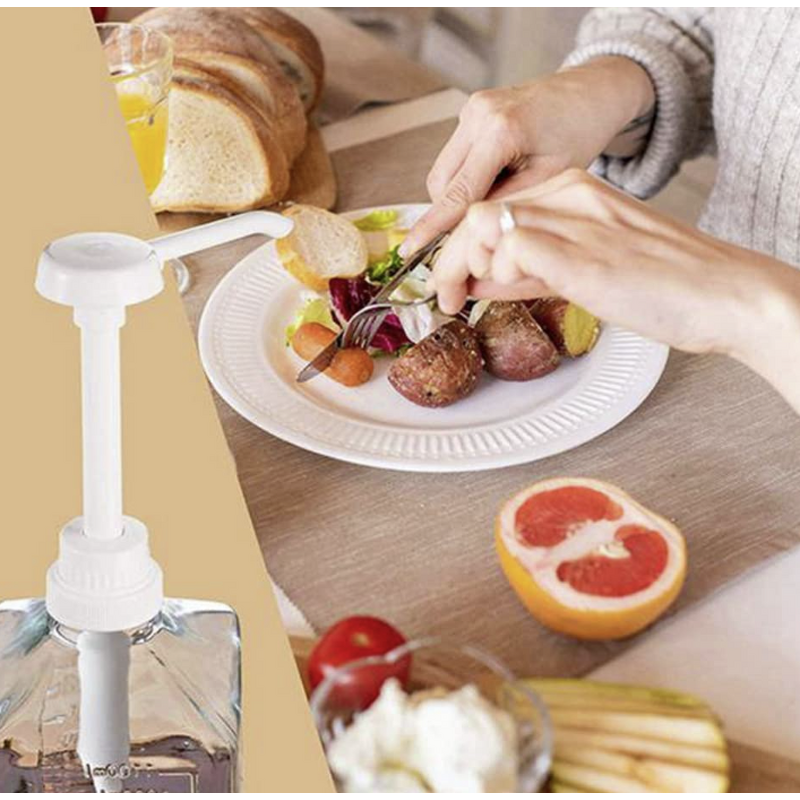 Pumping Caps Manufacturer - Dispenser for Containers Gallon Jug Syrup Lotion Shampoo Conditioner Fit Food 8cc