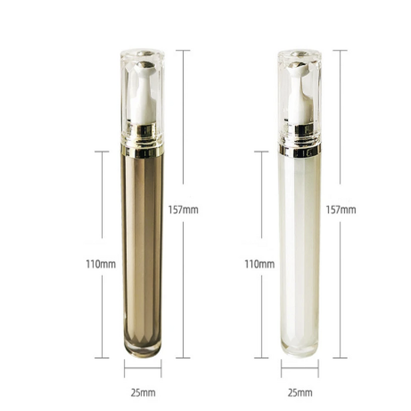 Eye Cream Roller Bottle Manufacturer - 15ml Acrylic Empty Steel Ball for Lotion Essential Oil Refillable
