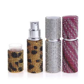 Perfume Spray Bottle Manufacturer - 10ml DIY Rhinestone Travel for Handwork Customized Empty Packaging