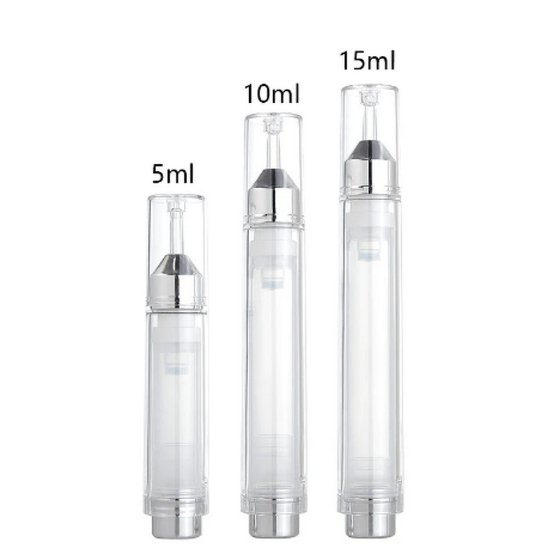 Cosmetic Syringe Bottle Manufacturer - 5/10/15ml Empty Water-light Needle Airless for Serum Essence Eye Cream Vacuum
