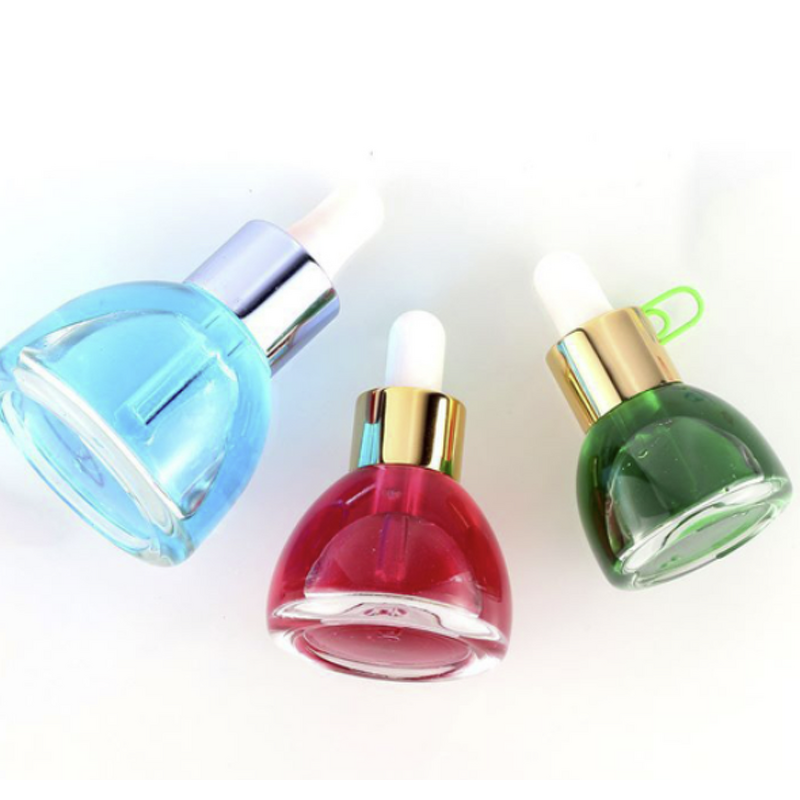 Essence Solution Glass Bottle Manufacturer - 20ml Conical Pagoda 30ml 15ml for Skin Care Steamed Bun Dropper