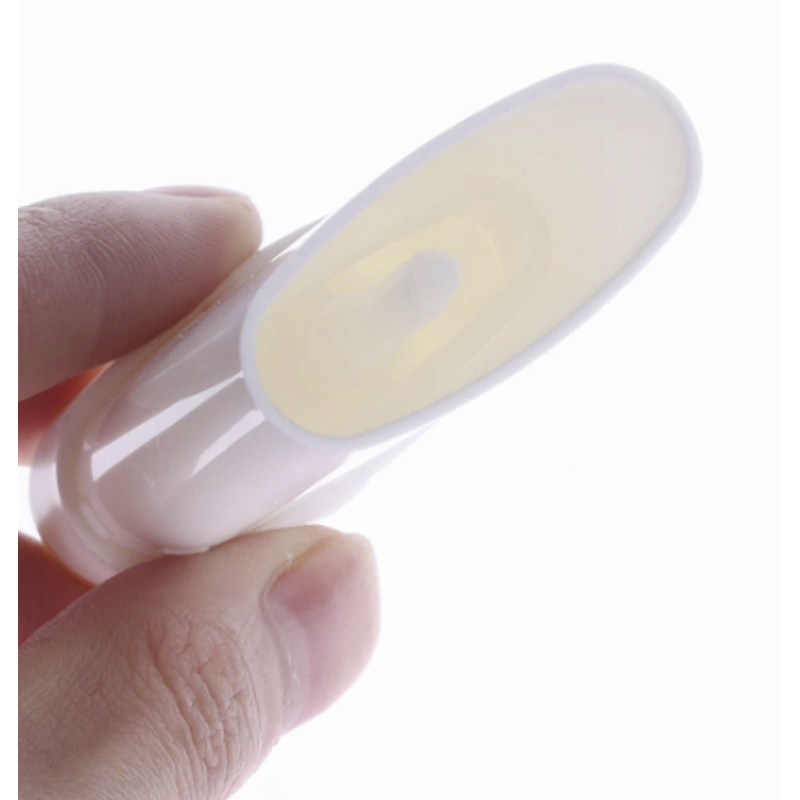 Lip Balm Tube Manufacturer - White Black Transparent Empty Oval Flat Plastic for Solid Perfume Deodorant Stick