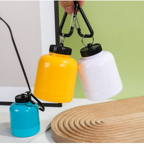 Protein Powder Bottle Manufacturer - Portable with Whey Keychain Health Funnel Medicine Box for Outdoor Camping