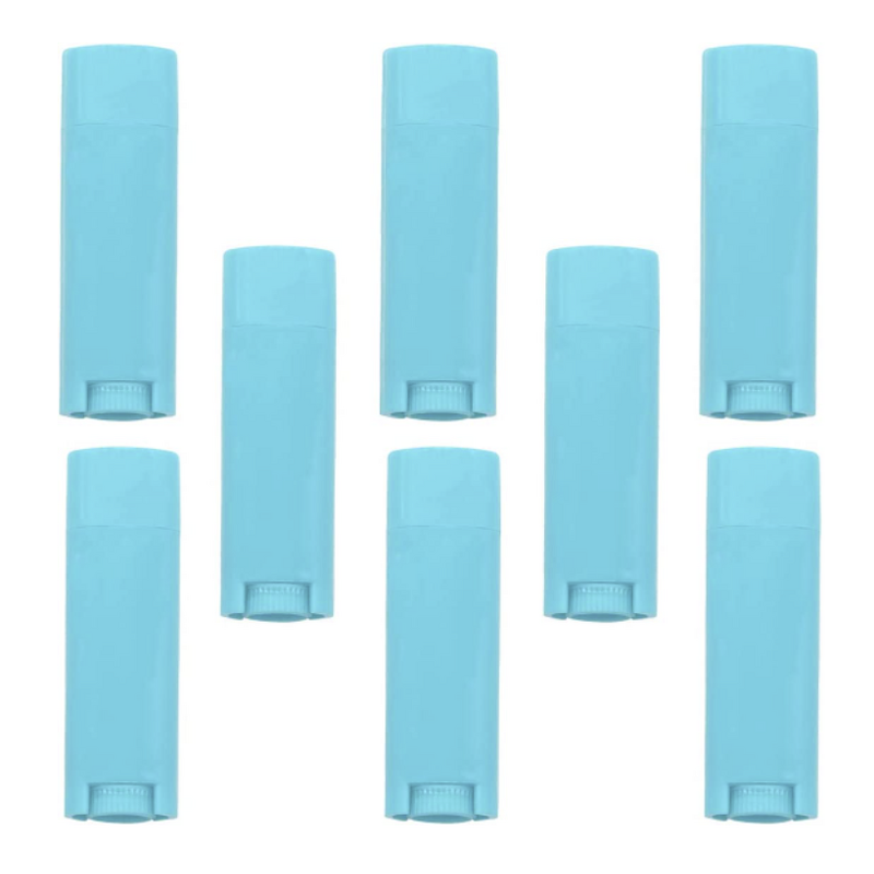 Lip Balm Tube Manufacturer - Oval Empty Plastic for Homemade Lipstick Deodorant Lotion for Cosmetics Eye Cream