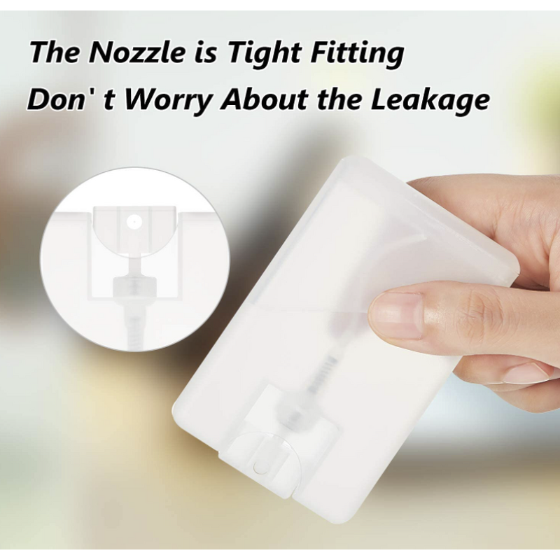 Card Shape Sprayer Manufacturer - 20ml Mini Refillable for Perfume Atomizer Portable Women Cosmetics