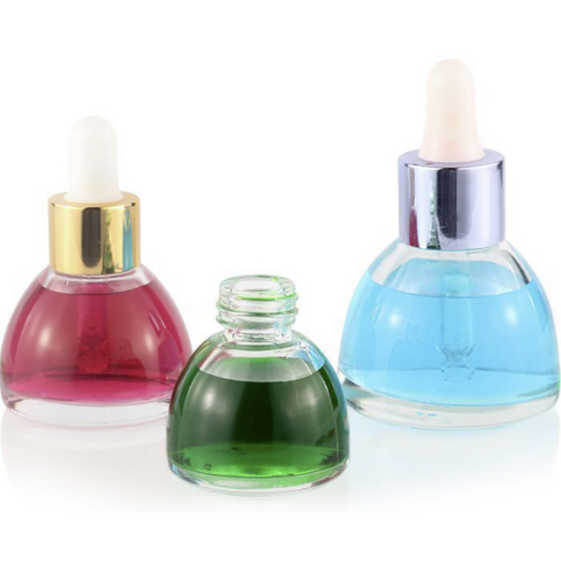 Essence Solution Glass Bottle Manufacturer - 20ml Conical Pagoda 30ml 15ml for Skin Care Steamed Bun Dropper