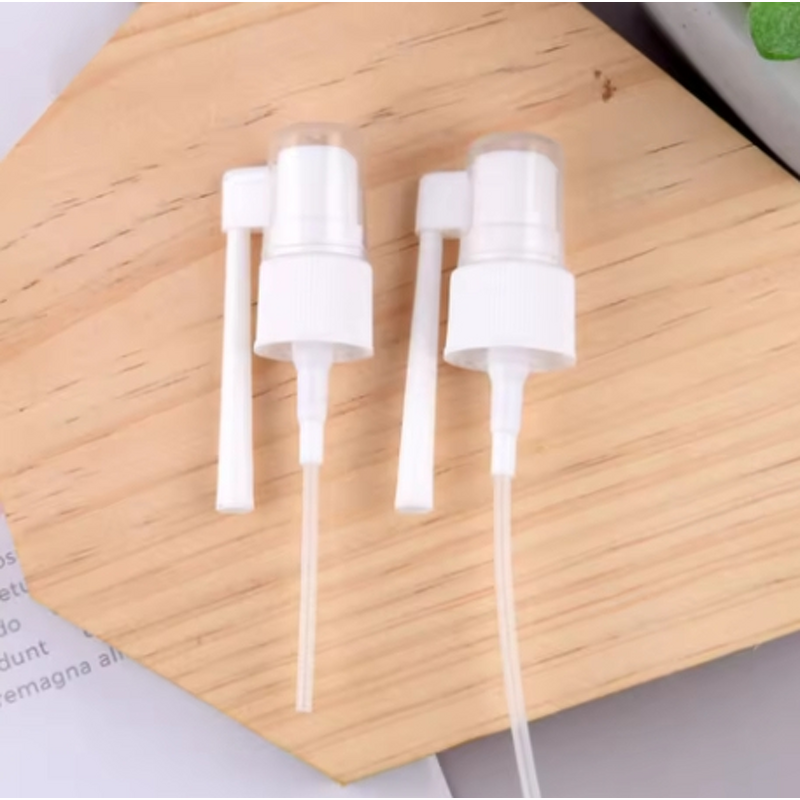 Spray Pump Head Manufacturer - White Long Atomizer for 18mm Glass Bottles Aromatherapy