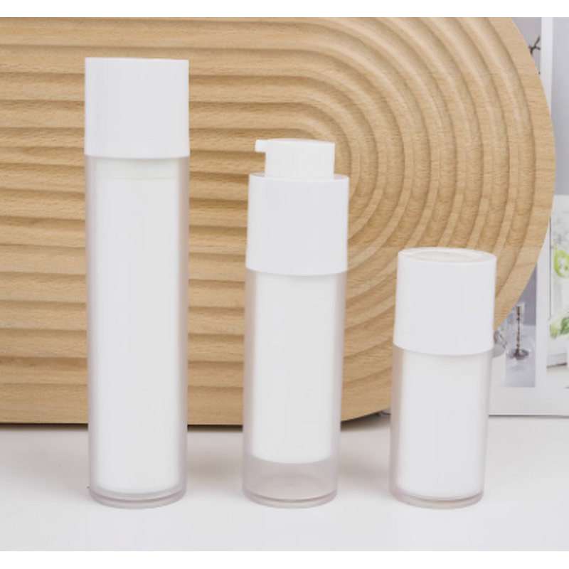 Airless Pump Spray Bottle Manufacturer - Silver for Face Cream Facial Cleanser Lotion False Eyelashes
