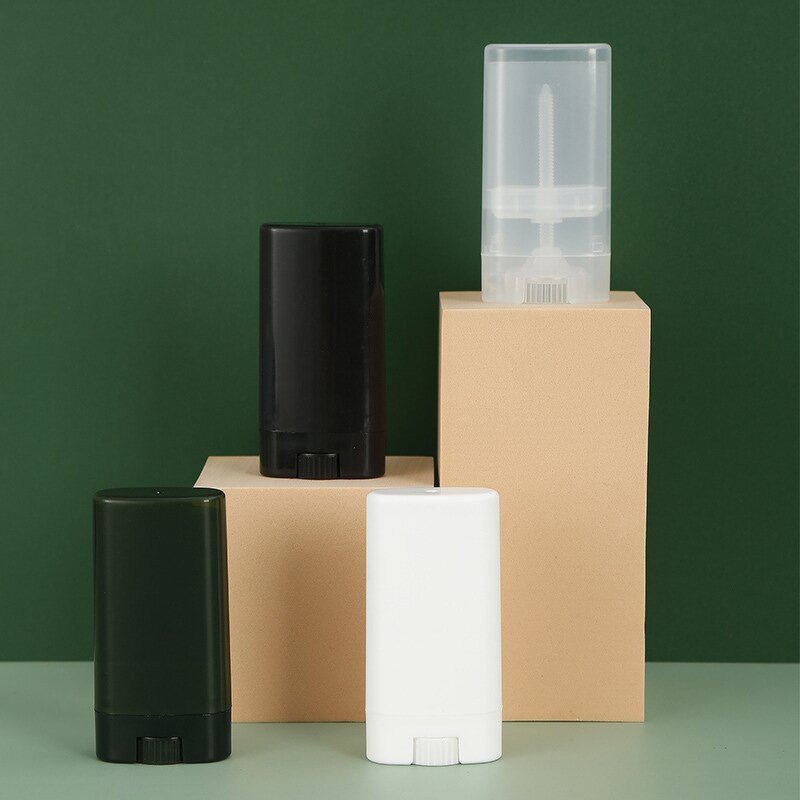 Twist-Up Plastic Bottle Manufacturer - 20pcs 15g Empty for DIY Natural Crystal Deodorant Refillable Cosmetics Shampoo