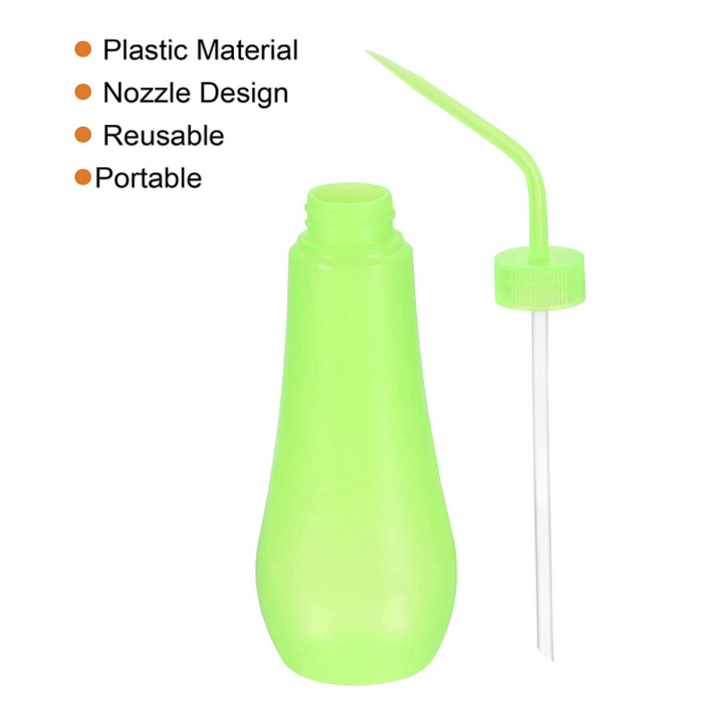 Plastic Squeeze Washing Bottle Manufacturer - 480ml for Succulent Plant Watering Irrigation Spout