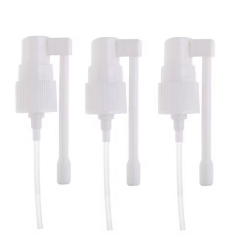 Spray Pump Head Manufacturer - White Long Atomizer for 18mm Glass Bottles Aromatherapy