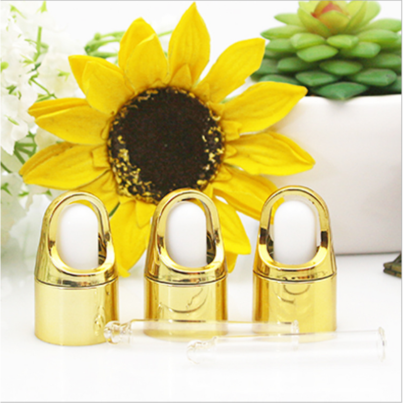 Glass Dropper Bottle Manufacturer - 10ml Square Electrochemical Aluminum for Essential Oil Small Sample Cosmetic