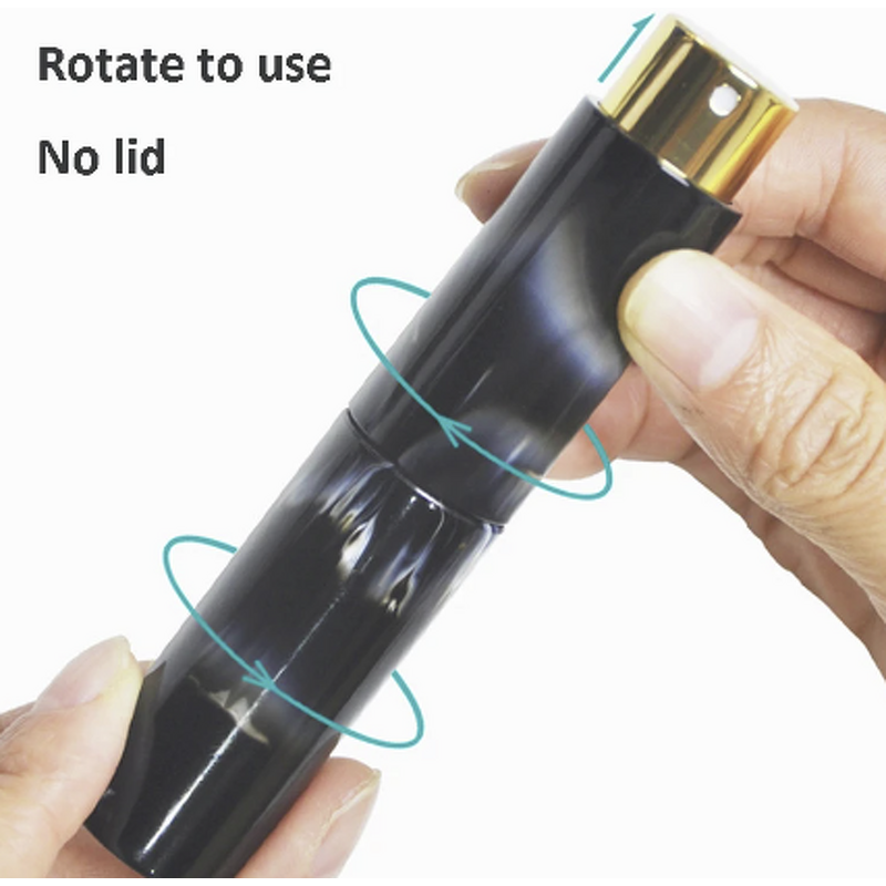 Perfume Atomizer Bottle Manufacturer - 10ml Marble Pattern Portable Spray Refillable Travel Size Empty Distributor