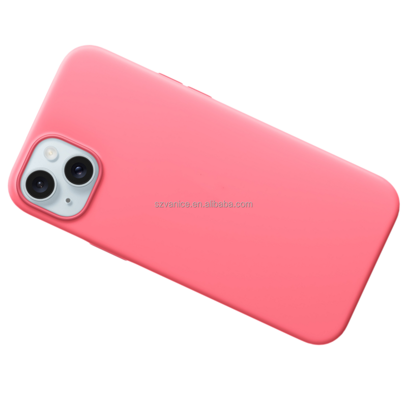 iPhone Case Manufacturer - Liquid Silicone Cover with Animation for iPhone 15 Pro Max 14