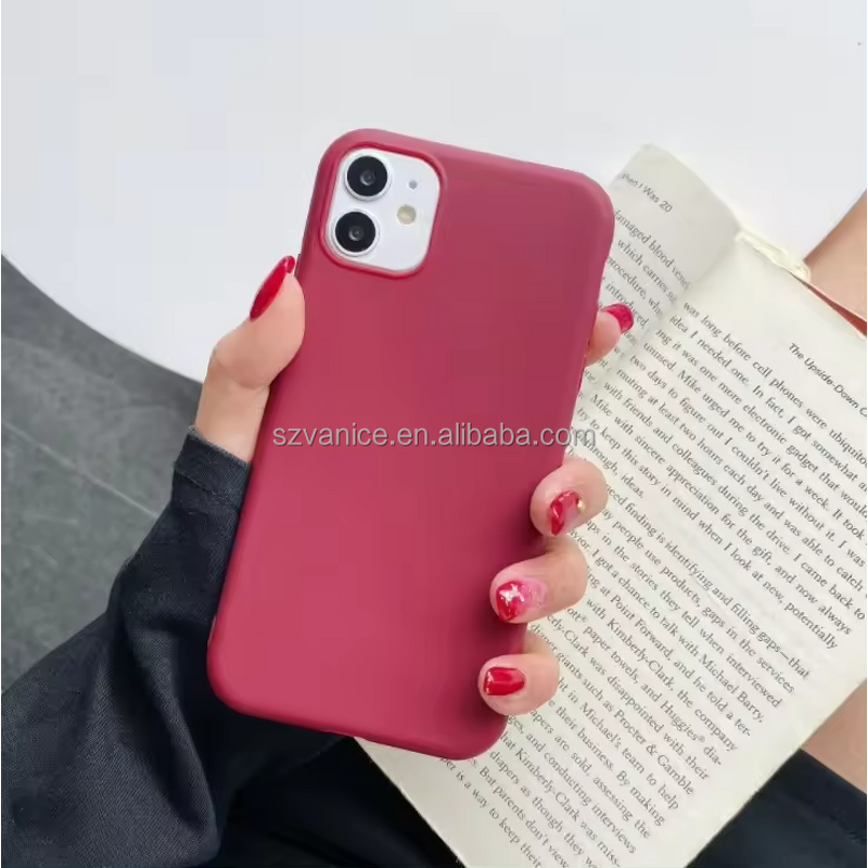 iPhone Case Manufacturer - Premium Silicone Cover with Raised Lip