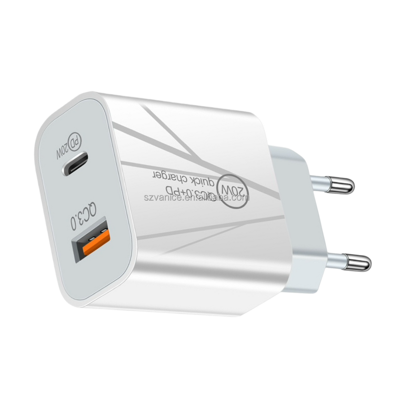 Wall Charger Kit Manufacturer - OEM 20W USB C PD Charger with Cable for iPhone