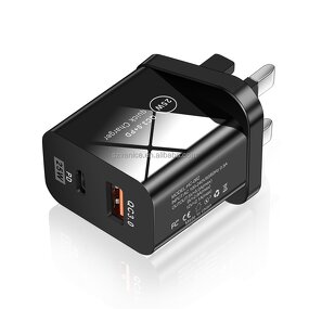 Wall Charger Manufacturer - 3pin UK Plug 25W Original Super Fast PD Charger for Samsung Note 10 Note 20 S20