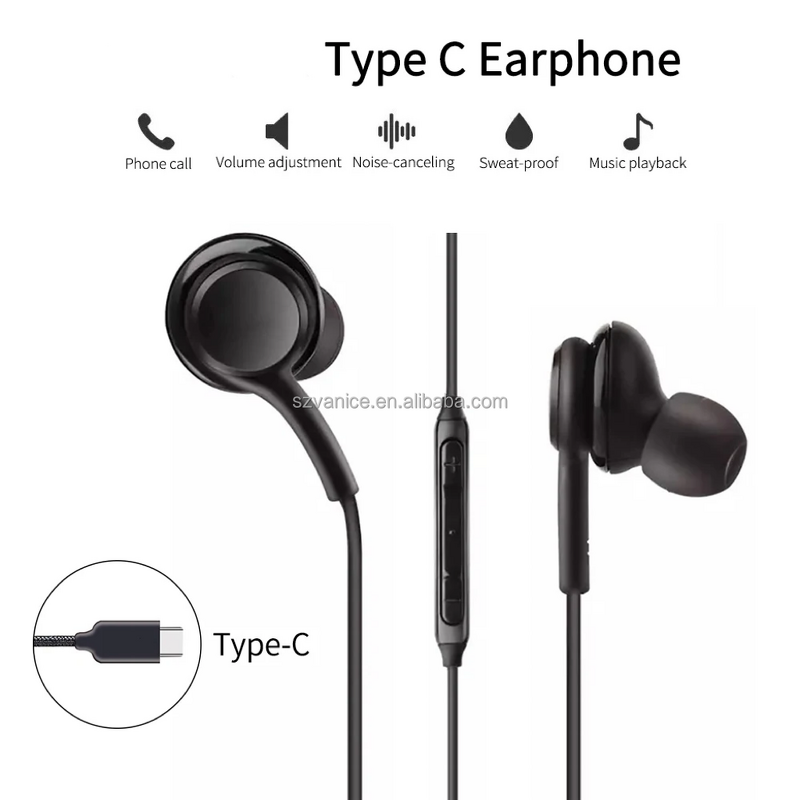 USB C Earphone Manufacturer - with Microphone