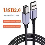 Printer Cable Manufacturer - USB A to B Male 2.0 Gold Plated