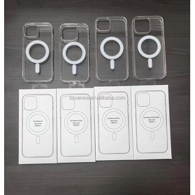 iPhone Case Manufacturer - Clear TPU PC Magnetic Cover for iPhone 15 Plus Pro Max